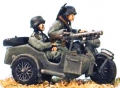 Early Infantry - Motorcycle and Sidecar with 2 x Crew